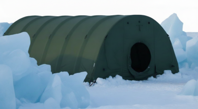Надувная арктическая палатка: зимняя каркасная палатка для сурового климата